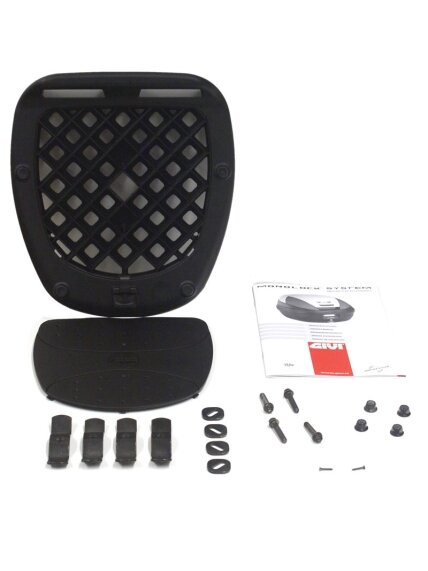 Givi Plate + cover plate + Monolock kit (included with all monolock bags) Givi Plate + cover plate + Monolock kit (included with all monolock bags)