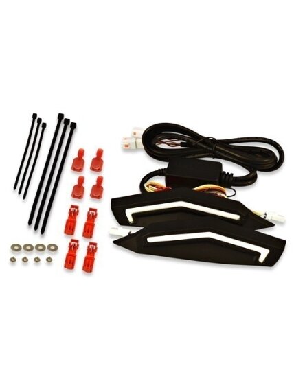 Powermadd LED Turn signal kit for Sentinel handguards 1