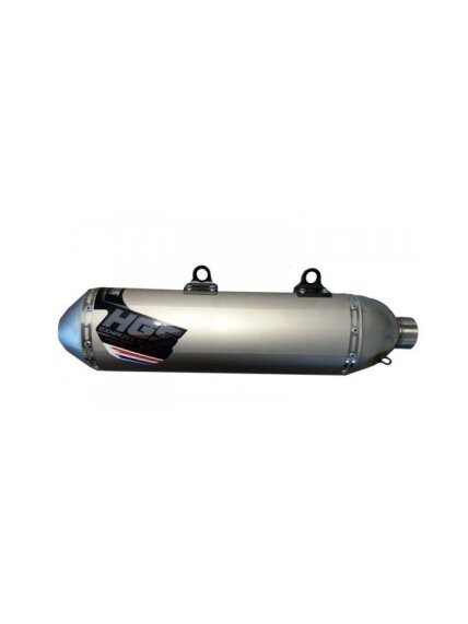 HGS Slip-On 4T Enduro Grey Steel KTM250EXC-F FE250 17-19 HGS Slip-On 4T Enduro Grey Steel KTM250EXC-F FE250 17-19