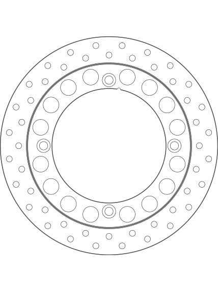 GOLDFREN brakedisc yd276 hd165.9 id144 t4.6 GOLDFREN brakedisc yd276 hd165.9 id144 t4.6