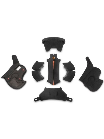 Schuberth C5/E2 Head Pad sides + back, Round head custom fit