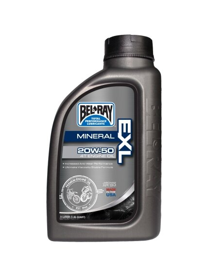 Bel-Ray EXL Mineral 4T 20W-50 1L 1 Bel-Ray EXL Mineral 4T 20W-50 1L 1
