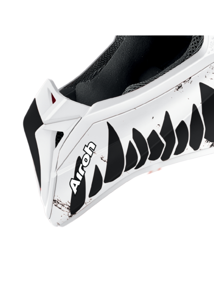Airoh Wraap Chin guard vent white matt Airoh Wraap Chin guard vent white matt