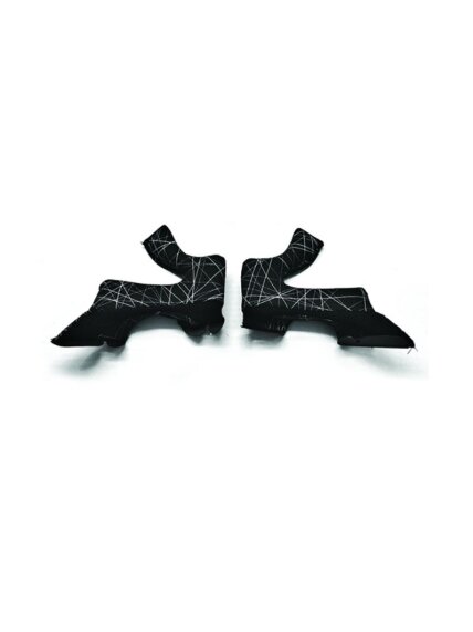 Airoh Twist washable cheek pads graphic black Airoh Twist washable cheek pads graphic black
