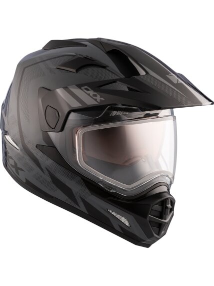 CKX Helmet QUEST RSV Moosek w electric visor Grey 2 CKX Helmet QUEST RSV Moosek w electric visor Grey 2