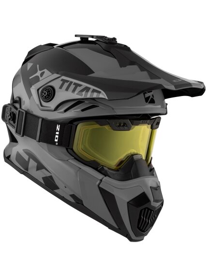 CKX Helmet + Goggles TITAN Airflow Extra Grey CKX Helmet + Goggles TITAN Airflow Extra Grey