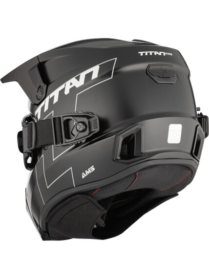 CKX Helmet Titan AMS Matt Black + Heated Goggles 2 CKX Helmet Titan AMS Matt Black + Heated Goggles 2