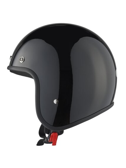 Snowpeople Basic Jet helmet, double visor, black 1