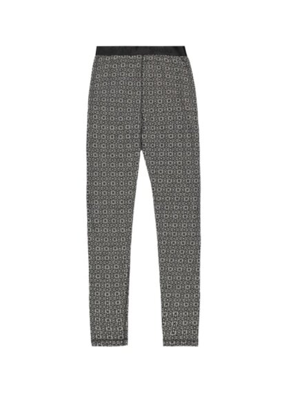 SVALA Merino Design Pants Jacquard black/white SVALA Merino Design Pants Jacquard black/white