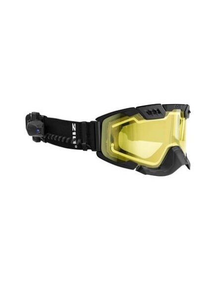 CKX Goggle heated 210 Airflow black matt/yellow lens CKX Goggle heated 210 Airflow black matt/yellow lens