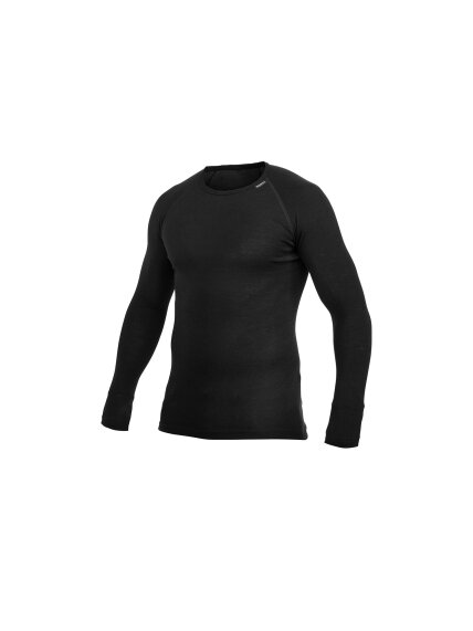 Woolpower Crewneck Merino base layer black