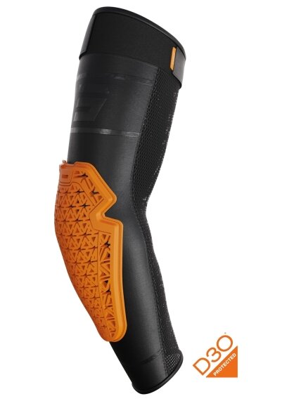 Shot Elbow Guards Race D3O Black Shot Elbow Guards Race D3O Black