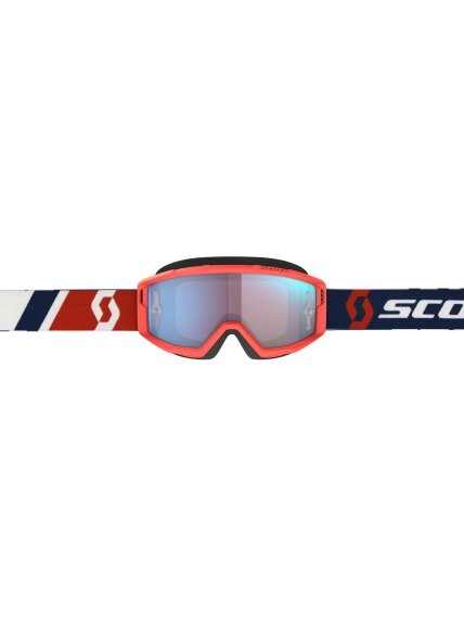 Scott Goggle Primal red/blue blue chrome works 1 Scott Goggle Primal red/blue blue chrome works 1