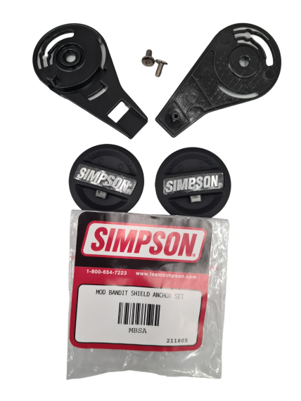 SIMPSON Darksome Visor Fitting Kit SIMPSON Darksome Visor Fitting Kit
