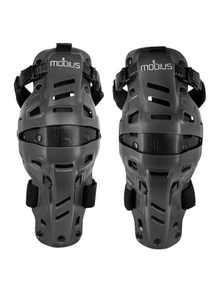 Mobius X8H Hybrid Knee Support storm grey/black