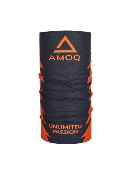 AMOQ Neck Warmer Black-orange AMOQ Neck Warmer Black-orange