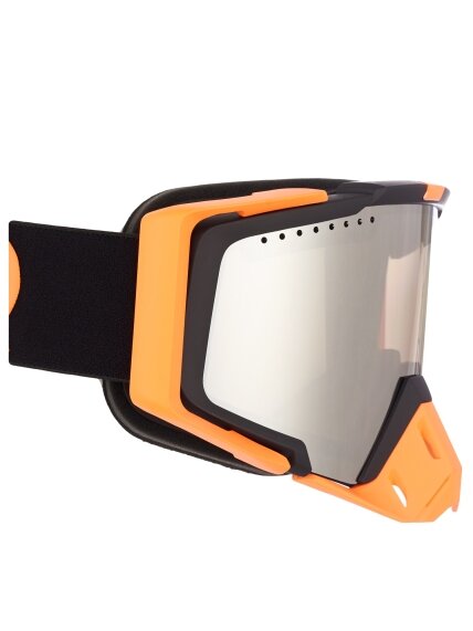 AMOQ Aster Snow Goggles Black-Orange Silver Mirror 1 AMOQ Aster Snow Goggles Black-Orange Silver Mirror 1