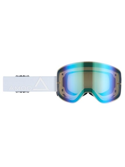 AMOQ MX Goggles Vision Magnetic Whiteout - Gold Mirror