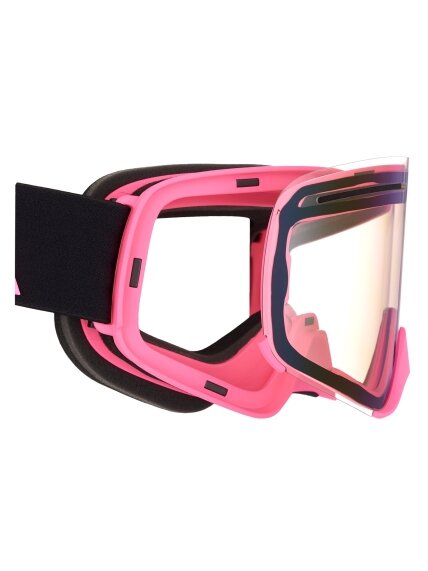 AMOQ Vision Vent+ Magnetic Goggles Black-Pink - Gold Mirror 1