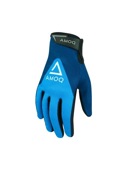 AMOQ Ascent V2 Gloves Navy-Sky Blue