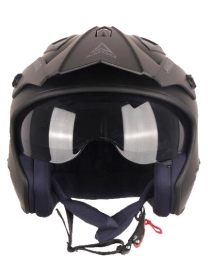 AMOQ Blister Jet Helmet Black 1 AMOQ Blister Jet Helmet Black 1