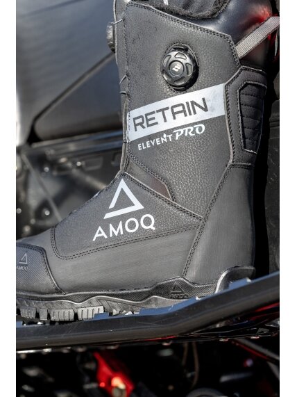 AMOQ Retain Dual Opti-Fit lacing Boots Black/Grey 5