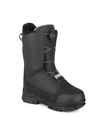 AMOQ Retain Dual Opti-Fit lacing Boots Black/Grey 2 AMOQ Retain Dual Opti-Fit lacing Boots Black/Grey 2