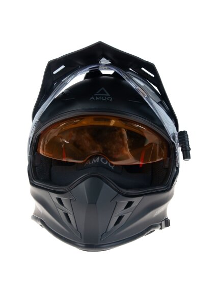 AMOQ Adaptor Electric visor Helmet black/yellow 1