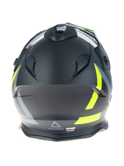 AMOQ Adaptor Electric visor Helmet black/yellow 2 AMOQ Adaptor Electric visor Helmet black/yellow 2