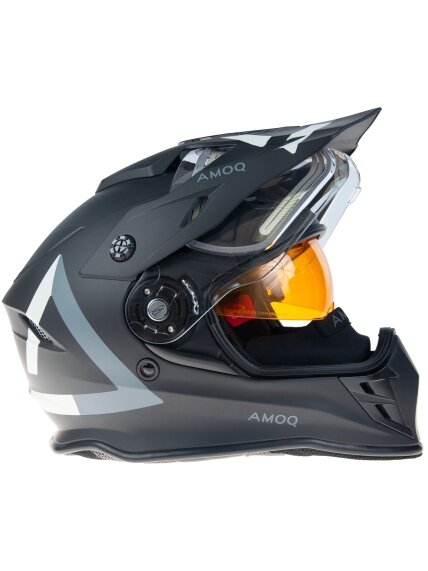 AMOQ Adaptor Electric visor Helmet black/grey AMOQ Adaptor Electric visor Helmet black/grey