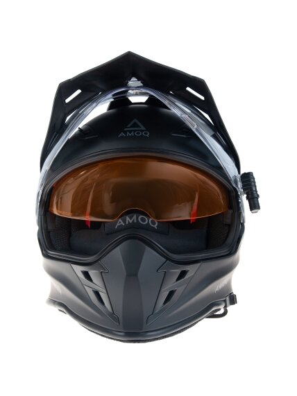 AMOQ Adaptor Electric visor Helmet black/grey 1