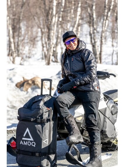 AMOQ Mission Trolley 120L Black 2 AMOQ Mission Trolley 120L Black 2