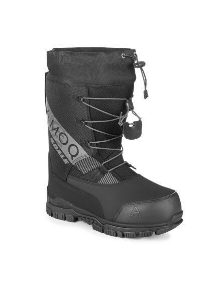 AMOQ Scale Speed Lace Boots Black/Grey 1 AMOQ Scale Speed Lace Boots Black/Grey 1