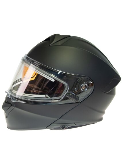 Timeless Flake Modular Snowmobile helmet, mattblack Timeless Flake Modular Snowmobile helmet, mattblack