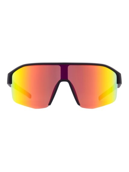 Spect Red Bull Dundee Sunglasses Rubber Black w Red-Org Mirror