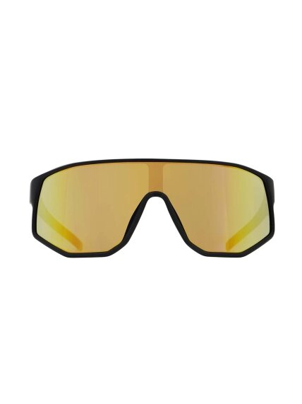 Spect Red Bull Dash Sunglasses Soft Black-Yellow w blue-pink-yellow mirror lens 1