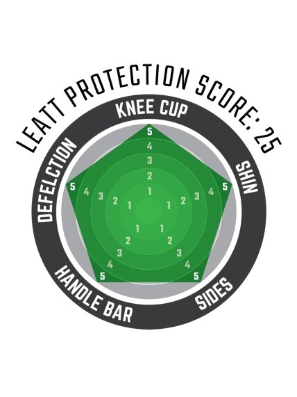 Leatt Knee Guard Dual Axis Junior Wht 2