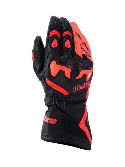 Alpinestars Gloves SP-9 Black/Red Fluo Alpinestars Gloves SP-9 Black/Red Fluo
