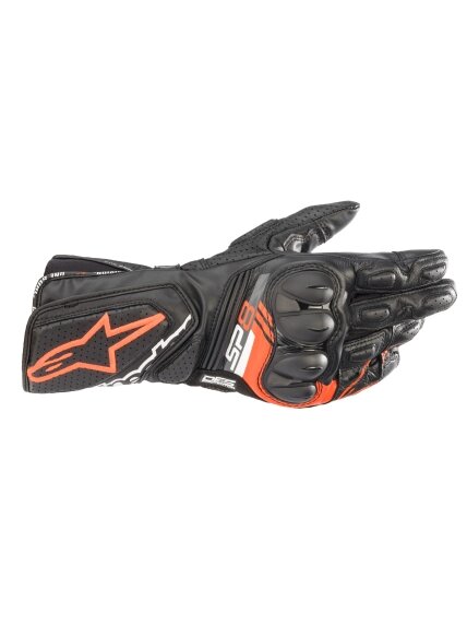 Alpinestars Glove SP-8 v3 Black/Fluo Red Alpinestars Glove SP-8 v3 Black/Fluo Red