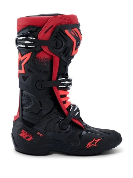 Alpinestars Boot Tech 10 Black/Red Alpinestars Boot Tech 10 Black/Red