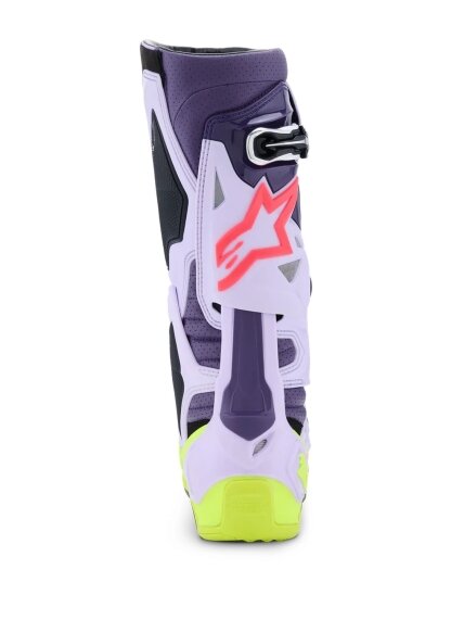 Alpinestars Boot Vented Tech 10 Purple/Fluo Yellow/Pink 3 Alpinestars Boot Vented Tech 10 Purple/Fluo Yellow/Pink 3