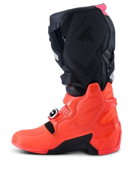 Alpinestars Boot Tech 7 Black/Red Fluo/Pink Fluo 1 Alpinestars Boot Tech 7 Black/Red Fluo/Pink Fluo 1