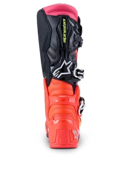 Alpinestars Boot Tech 7 Black/Red Fluo/Pink Fluo 2