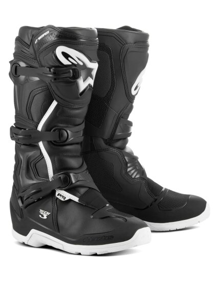Alpinestars Boot Tech 3 Enduro WP Black/White 1 Alpinestars Boot Tech 3 Enduro WP Black/White 1
