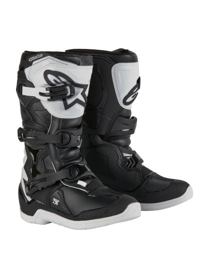 Alpinestars Boot Tech 3s Junior Black/White Alpinestars Boot Tech 3s Junior Black/White
