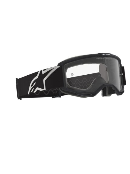 Alpinestars Goggle Vision OTG Black/Gray Clear 1 Alpinestars Goggle Vision OTG Black/Gray Clear 1