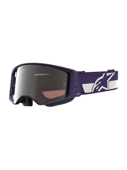 Alpinestars Goggle Supertech LTD HUNTA96 XXV PURPLE WHITE MIRROR SILVER Alpinestars Goggle Supertech LTD HUNTA96 XXV PURPLE WHITE MIRROR SILVER