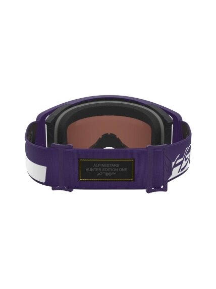 Alpinestars Goggle Supertech LTD HUNTA96 XXV PURPLE WHITE MIRROR SILVER 2