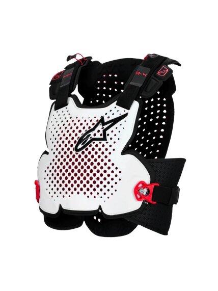 Alpinestars Chest Protector A-4 Plasma White Alpinestars Chest Protector A-4 Plasma White