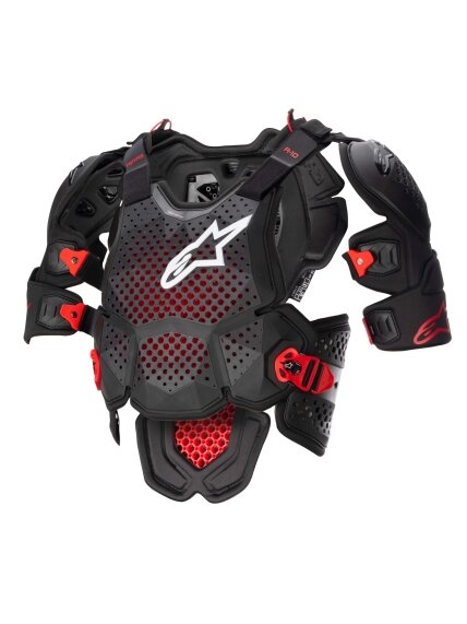 Alpinestars Safety Vest A-10 V2 Full Chest Black/Anthracite Alpinestars Safety Vest A-10 V2 Full Chest Black/Anthracite